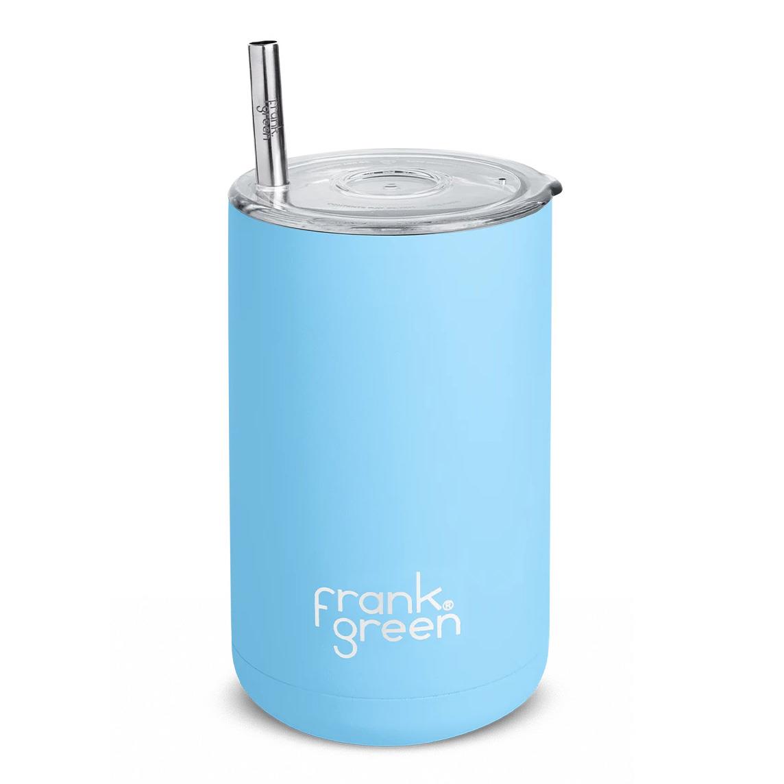 frank green Iced Coffee Cup with Straw